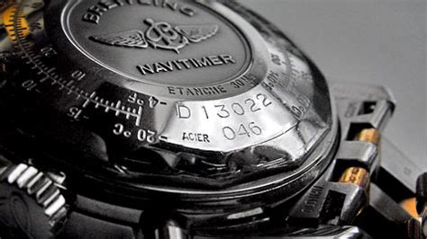 vérifier numéro de série breitling|Breitling Reference Numbers .